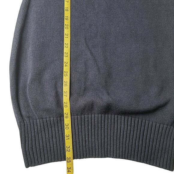 Tommy Hilfiger Women’s Blue Tight Knit Sweater Dress Size Small - Picture 3 of 7